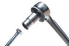Ratchet Wrench Stock Image