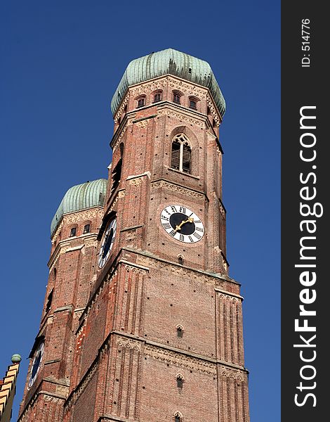 Frauenkirche in Munich, Germany. Summer. Frauenkirche in Munich, Germany. Summer