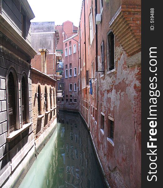 A picture from Venice, Italy. A picture from Venice, Italy