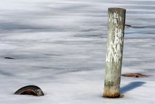 Winter At The Marina Royalty Free Stock Photo Winter At The Marina Royalty Free Stock Photo