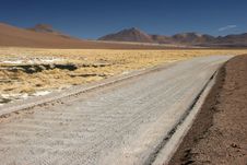 Altiplano Road Stock Photography Altiplano Road Stock Photography