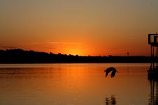 Sunrise On The Lake Stock Photo Sunrise On The Lake Stock Photo