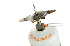 Small Portable Gas-stove Royalty Free Stock Photos Small Portable Gas-stove Royalty Free Stock Photos