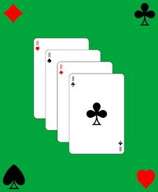 Playing Cards Stock Photography