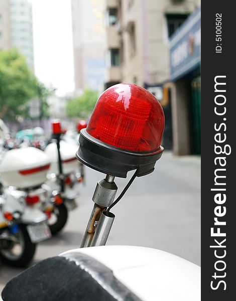 Police Motorcycle Light