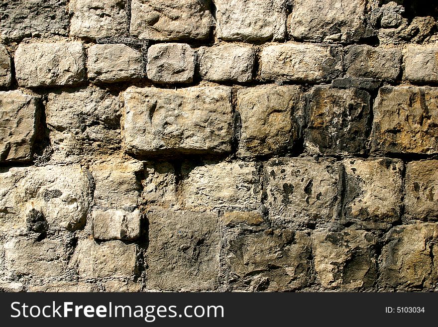Close up abstract photo of an old wall