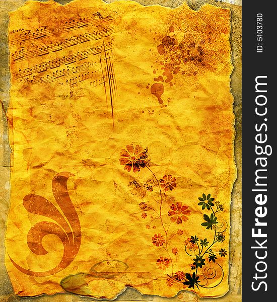 Grunge background with filigree stains,
splatter and heart. Grunge background with filigree stains,
splatter and heart