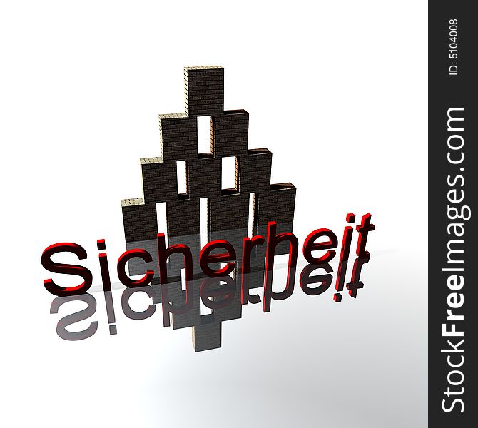 3D Logo Sicherheit