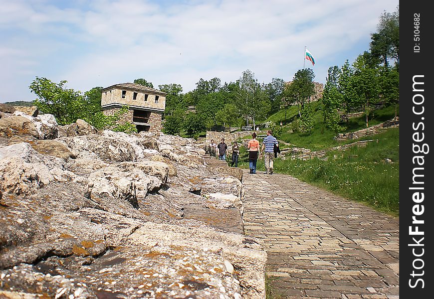 Ruins from ancient stronghold in Bulgaria. Ruins from ancient stronghold in Bulgaria