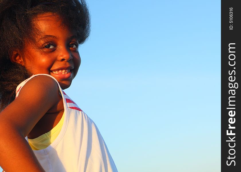 Young Girl Posing