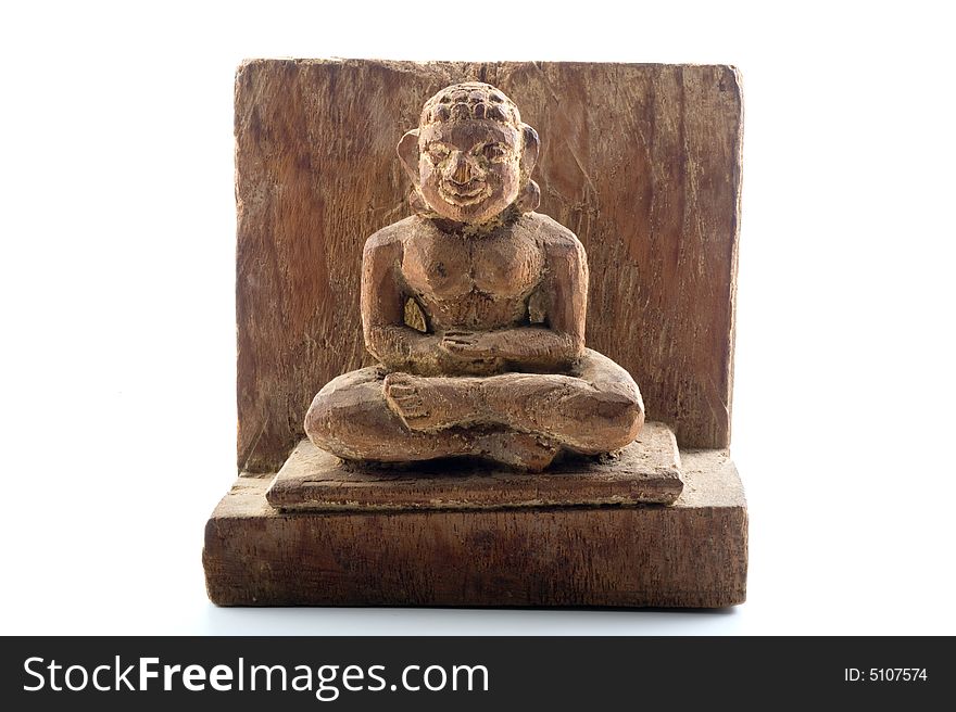 Wooden buddha