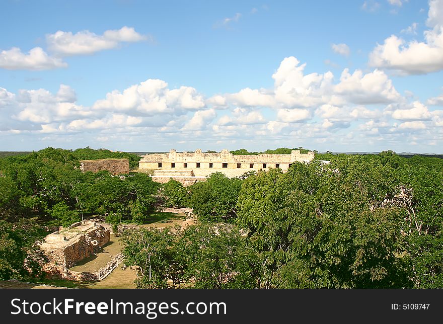 Mayan football field