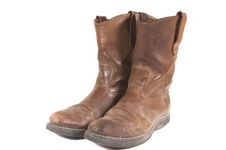 Dirty Old Boots Stock Photos Dirty Old Boots Stock Photos