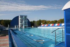 Sports Pool Royalty Free Stock Image Sports Pool Royalty Free Stock Image