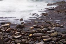 Pebbles At Shore Royalty Free Stock Photo Pebbles At Shore Royalty Free Stock Photo