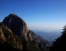 Huangshan Mountain 3rd Peak Stock Images Huangshan Mountain 3rd Peak Stock Images