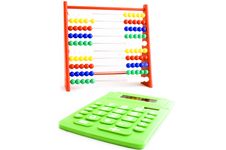 Abacus And Calculator Royalty Free Stock Photo Abacus And Calculator Royalty Free Stock Photo