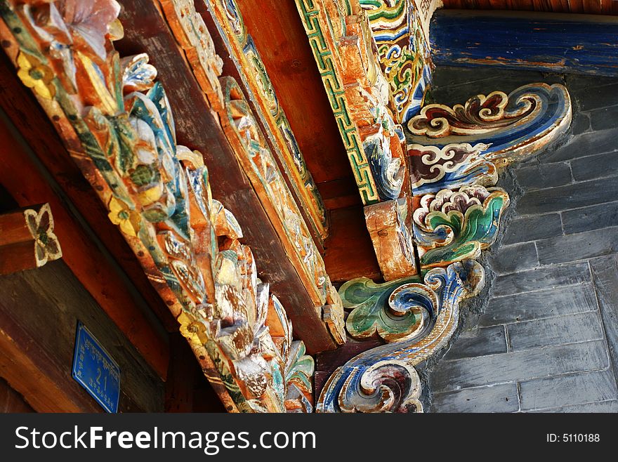 Labolengsi Temple(Labrang Monastery) is located Gansu, China.