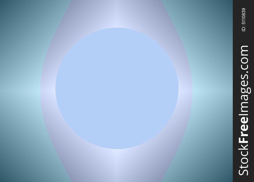 This soft blue/purple background has a big circle in the middle part and soft neon-like light effects.