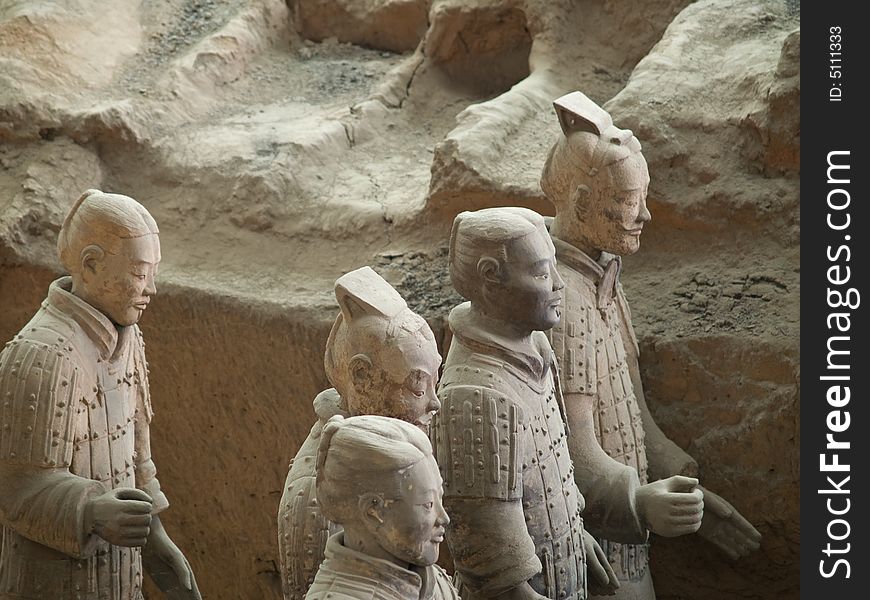 Terra-cotta warriors