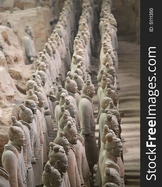 Terra-cotta warriors