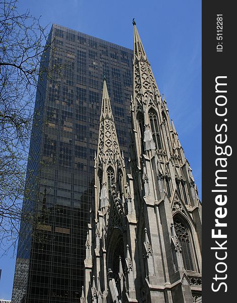 St. Patrick's Cathedral in Midtown Manhattan.