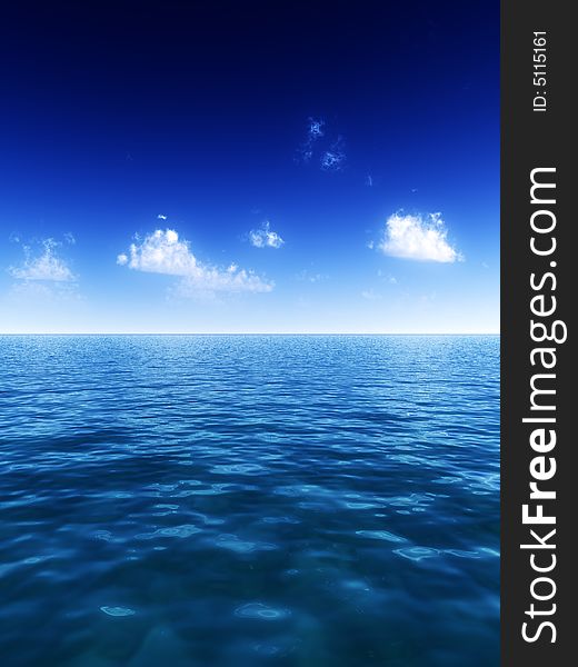 A image of a calm and still scenic seascape or lake background. A image of a calm and still scenic seascape or lake background.
