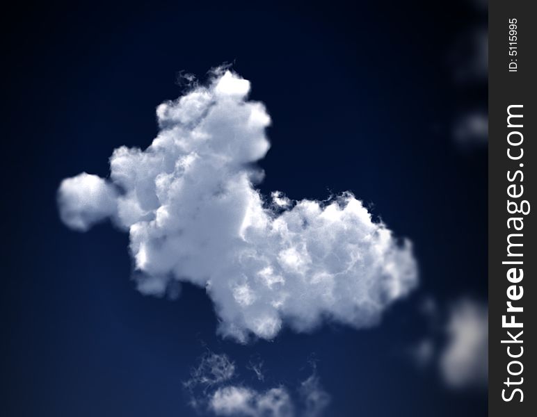 A image of a cloudy sky. It would be a good natural background image. A image of a cloudy sky. It would be a good natural background image.