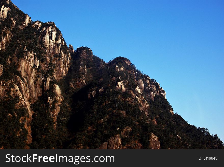 Huangshan mountain