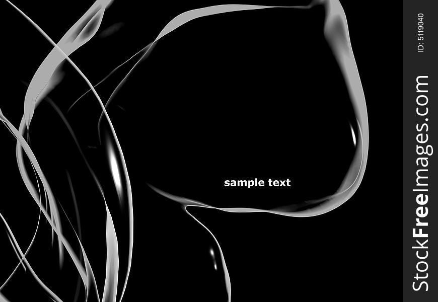Black & white abstract background, with space for text insertion. Black & white abstract background, with space for text insertion.