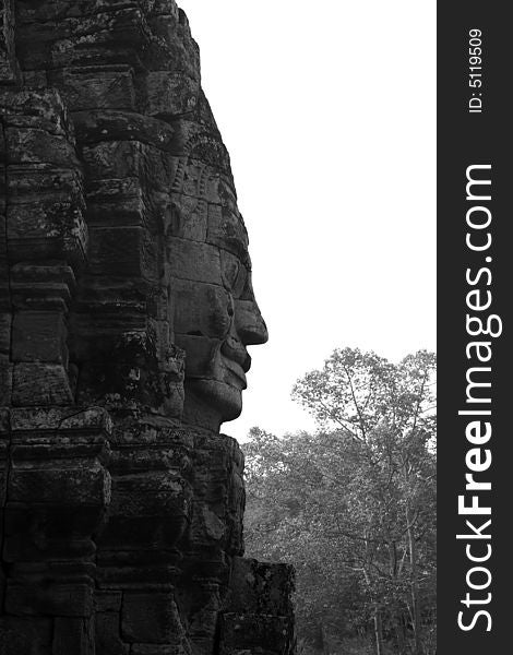 Ruins of the temples of Angkor in Cambodia. Ruins of the temples of Angkor in Cambodia