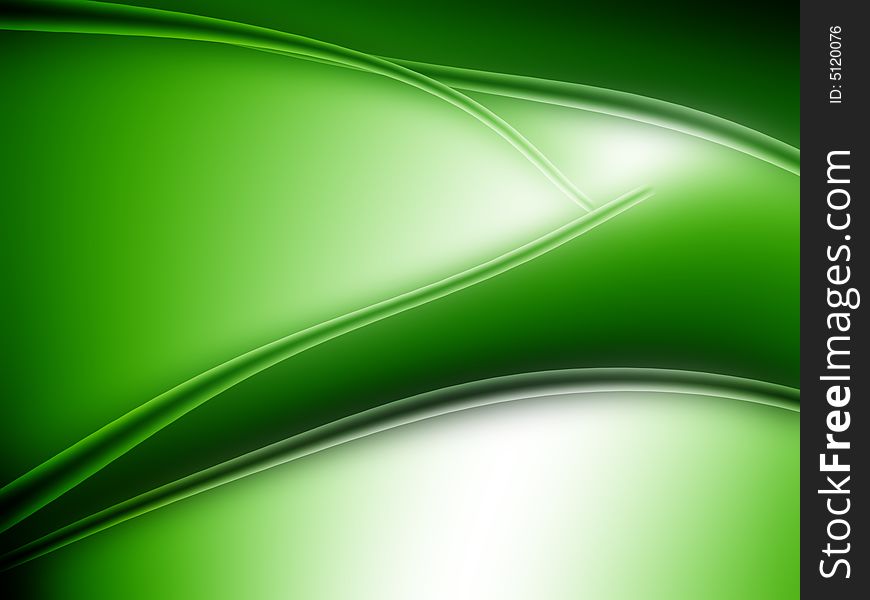 Modern green abstract background illustration