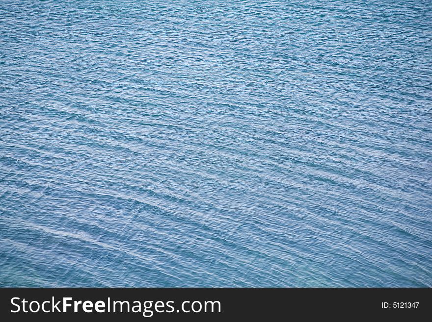 Blue rippled sea water texture. Blue rippled sea water texture