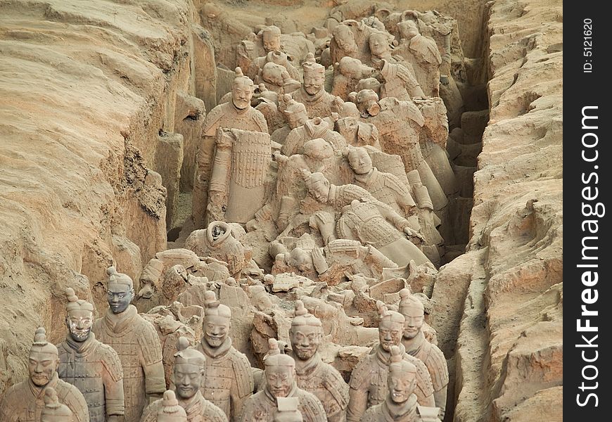 Terra-cotta warriors