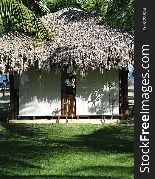 Spa Tent On The Beach