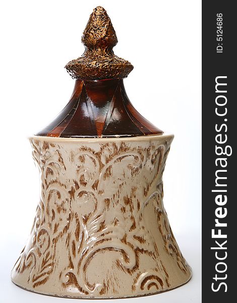 Decorative Ceramic Jar