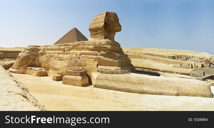 The Great Sphinx in Cario. The Great Sphinx in Cario