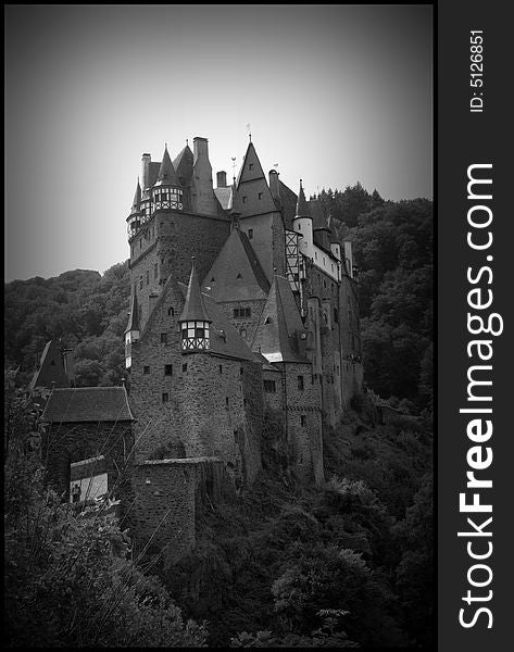 Burg Eltz in Northwestern Germany. Burg Eltz in Northwestern Germany