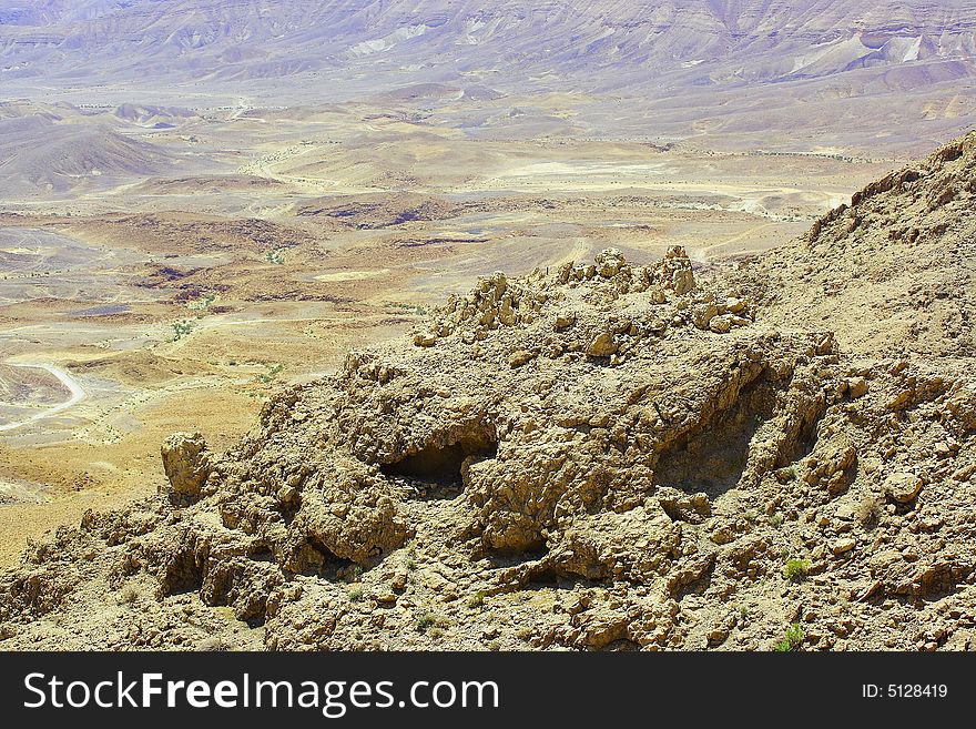 Hills and stones of Judean desert