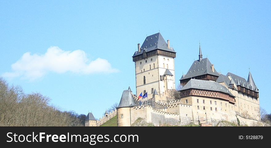 Image of a castel in Czech Republic. Image of a castel in Czech Republic