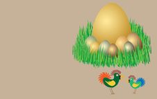 Golden Egg Royalty Free Stock Photos Golden Egg Royalty Free Stock Photos