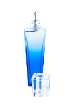 perfume in blue star bottle