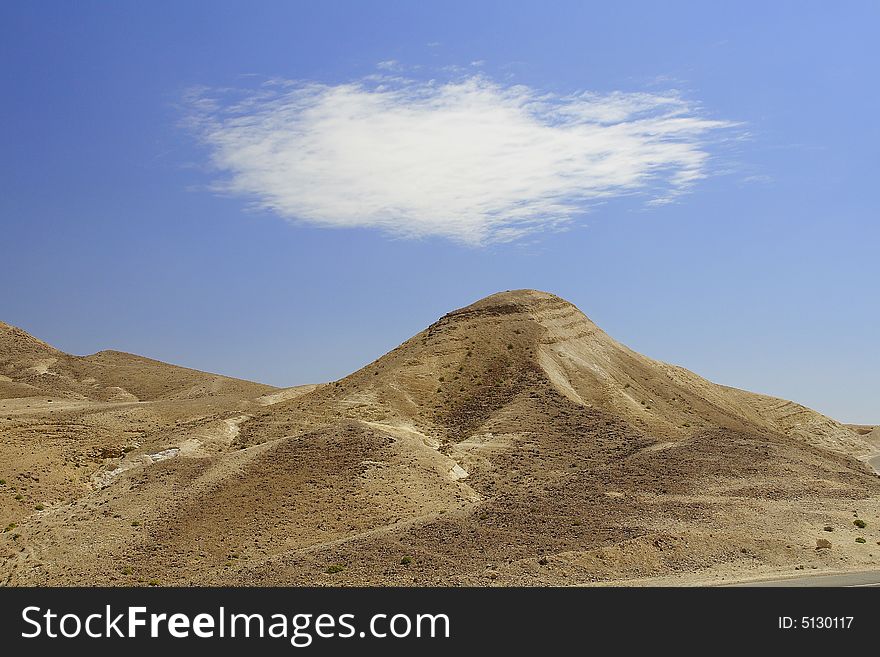 Hills and stones of Judean desert