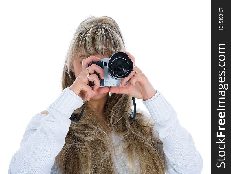 Woman With Camera