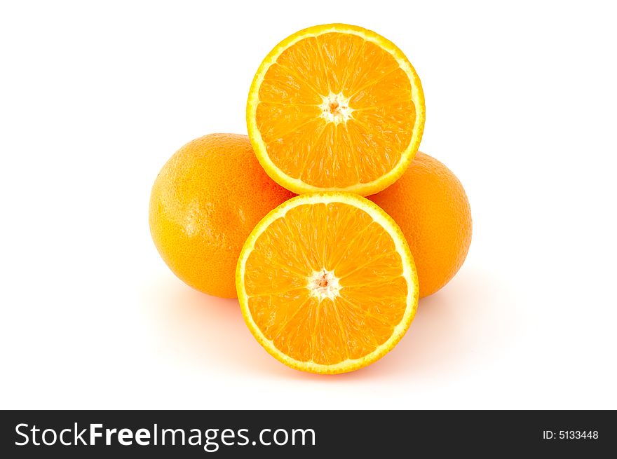 Few Juicy Oranges.