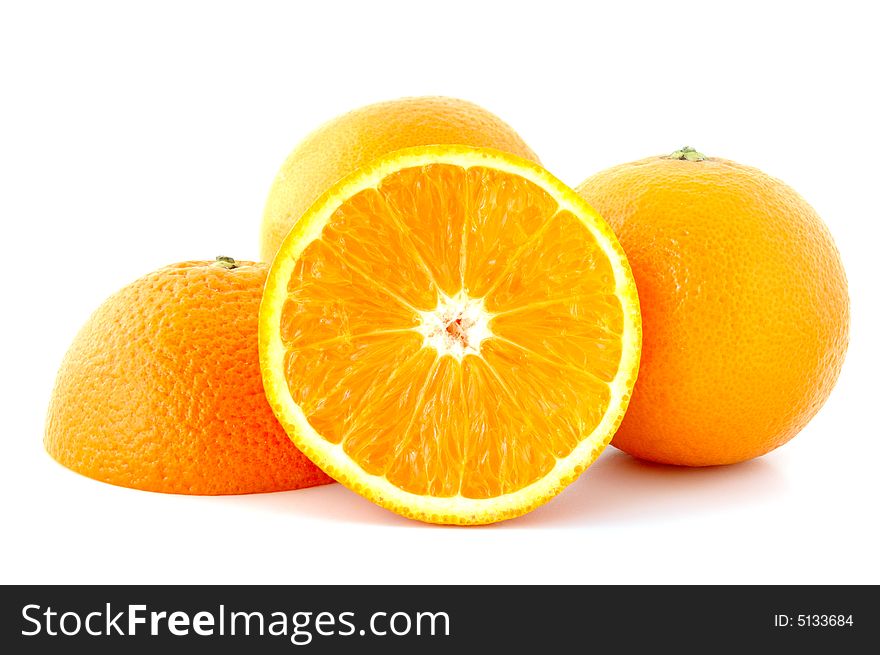 Few Juicy Oranges.