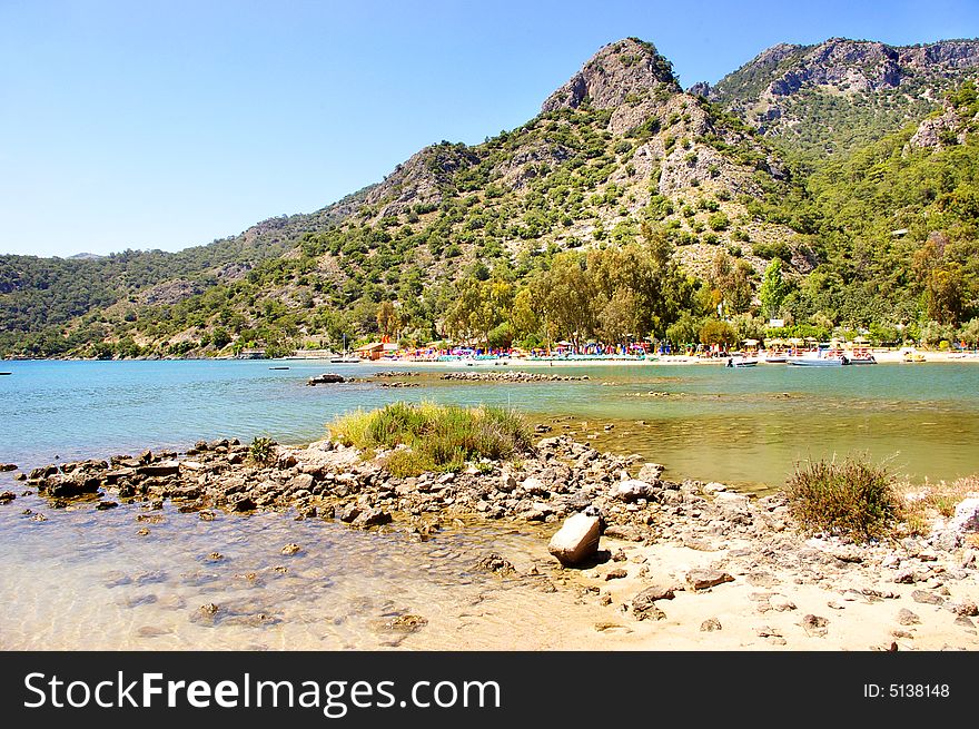 Rocky beach