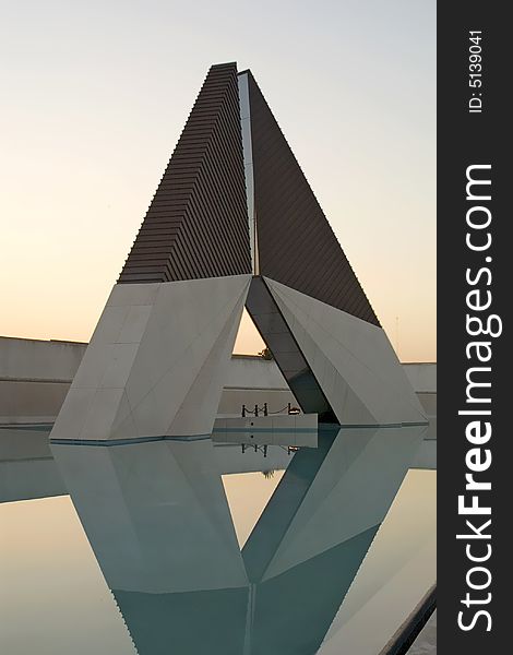 Monument to the heroes from the war - Lisbon - Portugal. Monument to the heroes from the war - Lisbon - Portugal