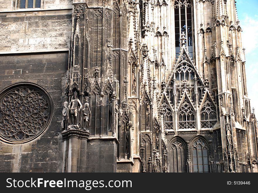 St. Stephan's cathedral, Vienna, Austria. St. Stephan's cathedral, Vienna, Austria.