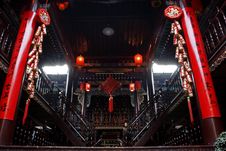 Ancient Stage Of China. Royalty Free Stock Photos Ancient Stage Of China. Royalty Free Stock Photos